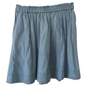 Armani Exchange Denim Circle Skirt